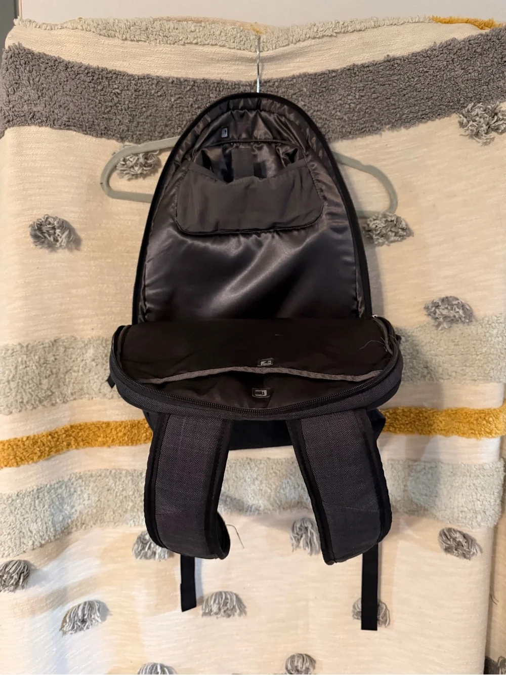 OGIO Black Button-Accent Backpack
